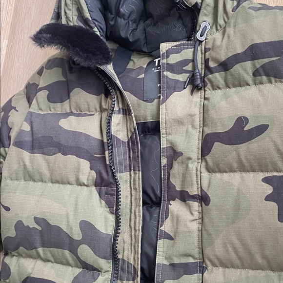 TNA St Anton Down Filled Camo Parka - Picture 9 of 14
